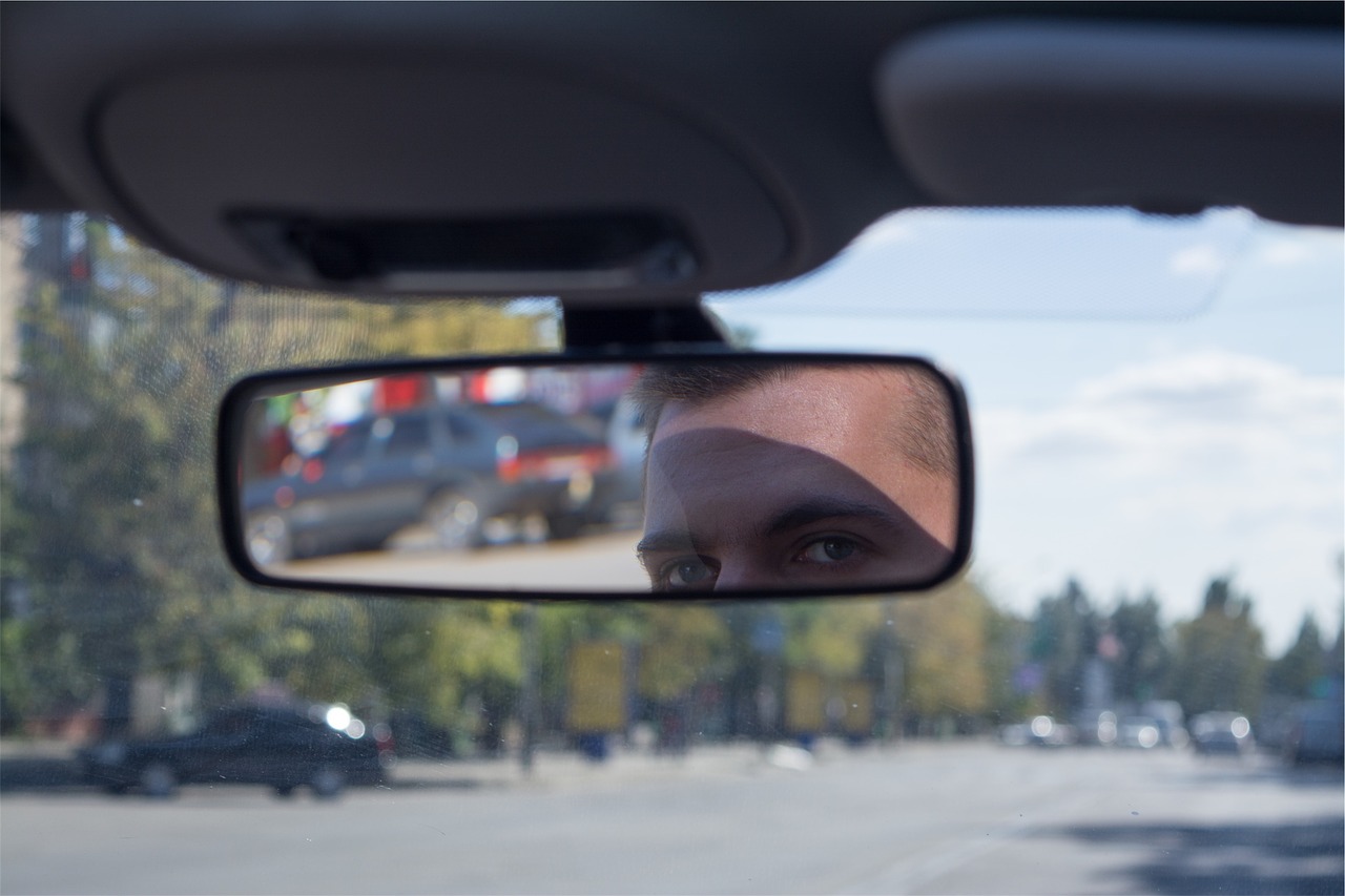 Blick in den Rückspiegel