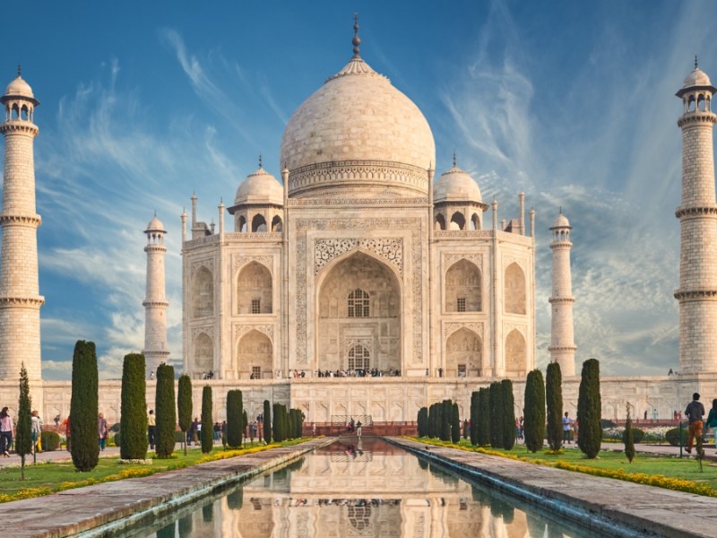 Taj Mahal.