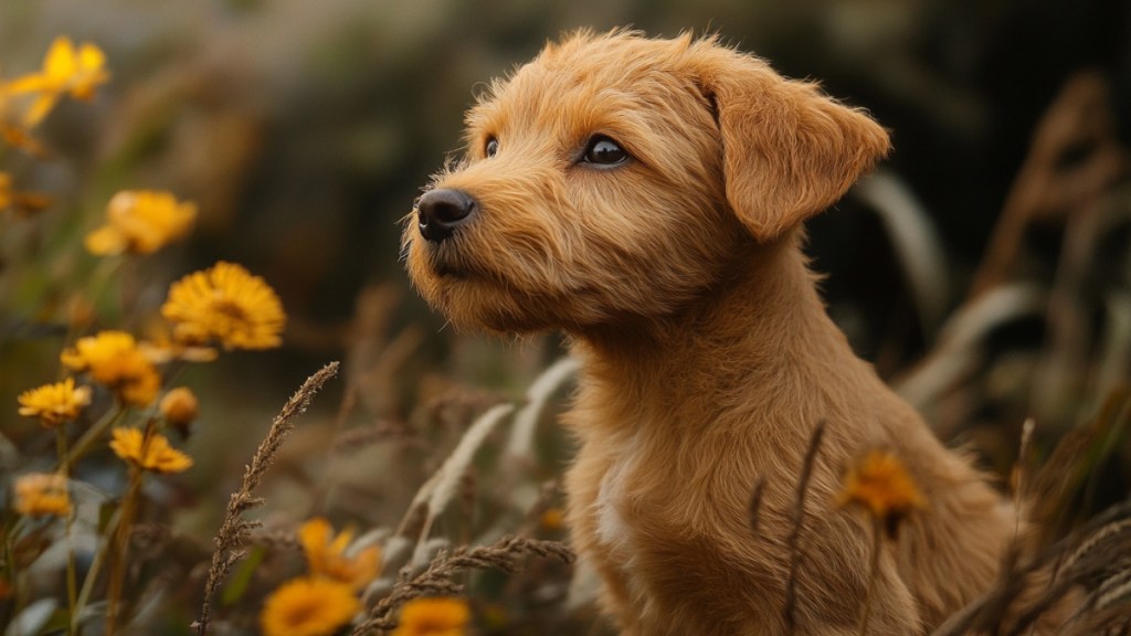Ein Hund.