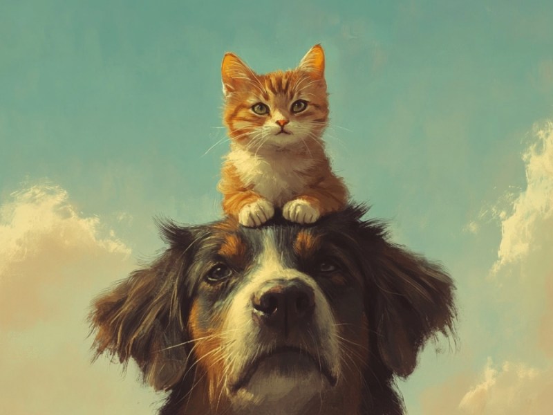 12 Katzen, die sich auf jedes Foto schmuggeln