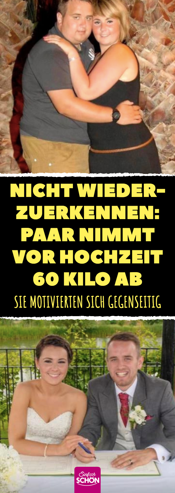 Matt und Hannah Bradley nehmen vor Hochzeit 60 Kilo ab