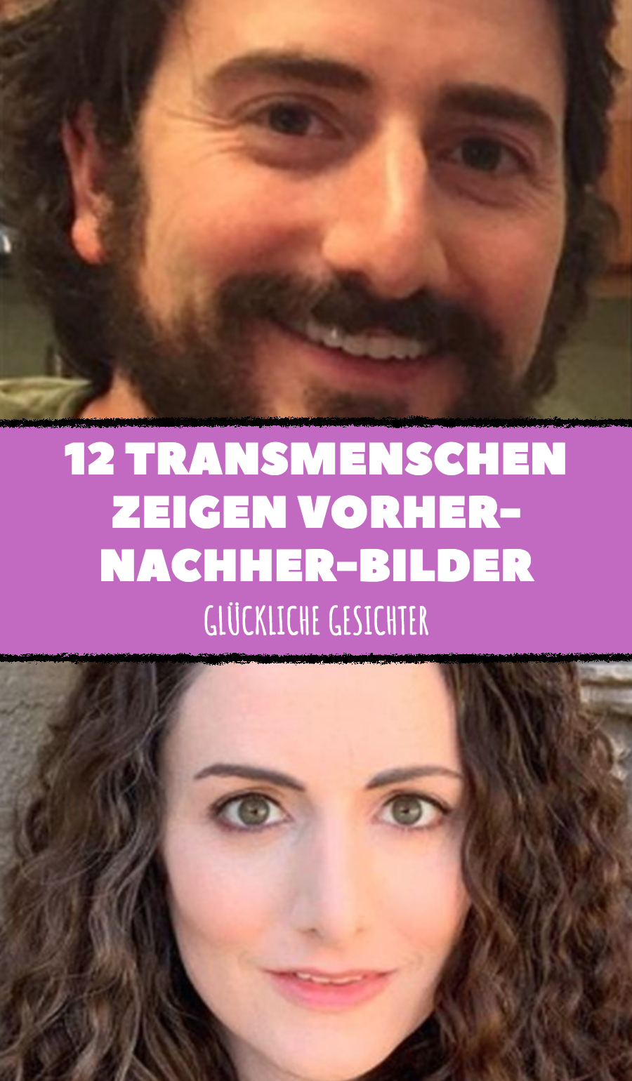 Menschen, die glücklich über ihre Geschlechtsangleichung sind