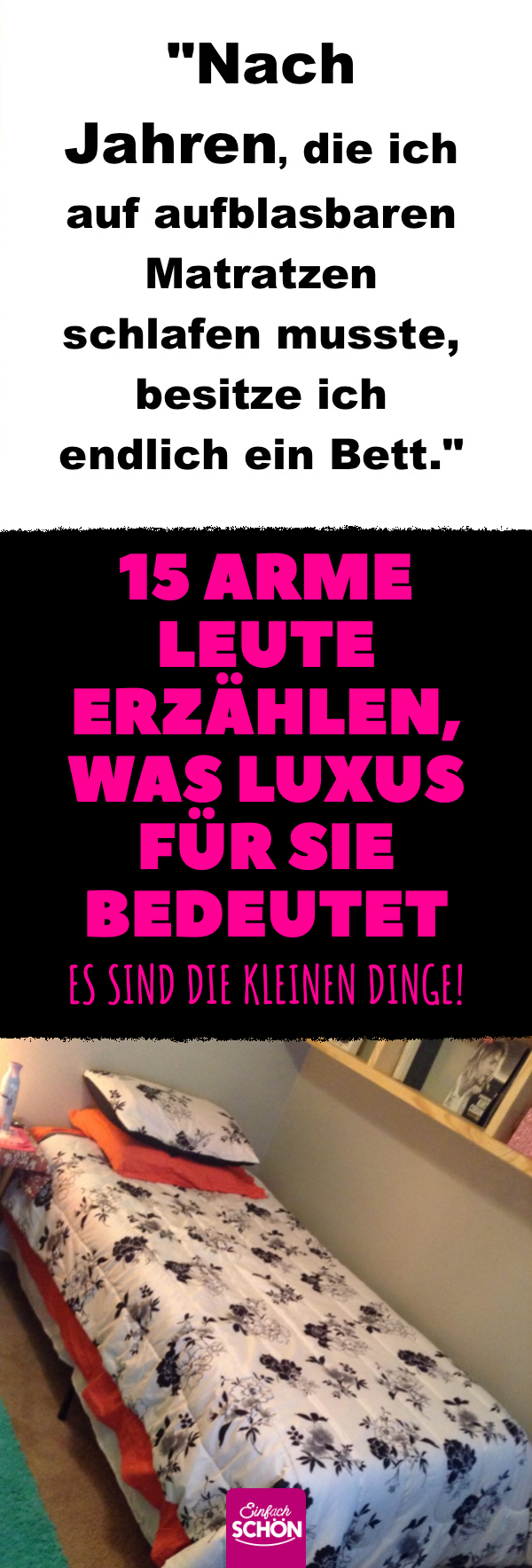 15 selbstverständliche Dinge, die für arme Leute Luxus sind