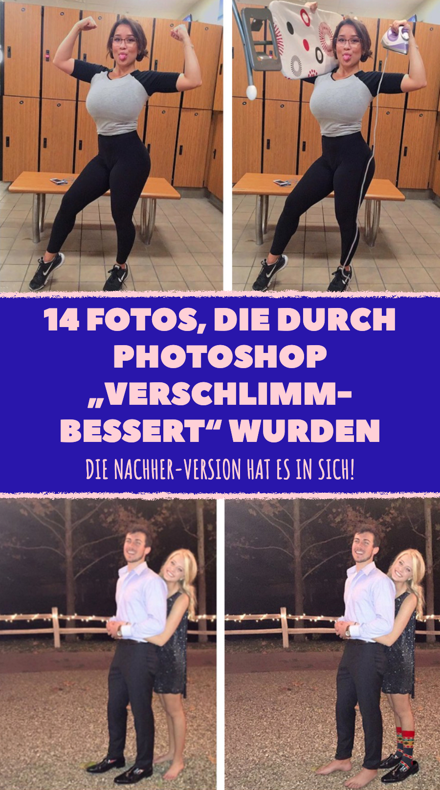 Fotograf James Friedman photoshoppt Bilder auf lustige Weise