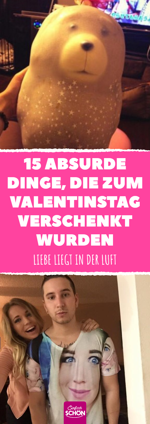 15 Valentinstagsgeschenke, die Humor beweisen