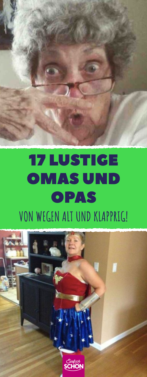 Lustige Bilder: 14 Großeltern mit Humor