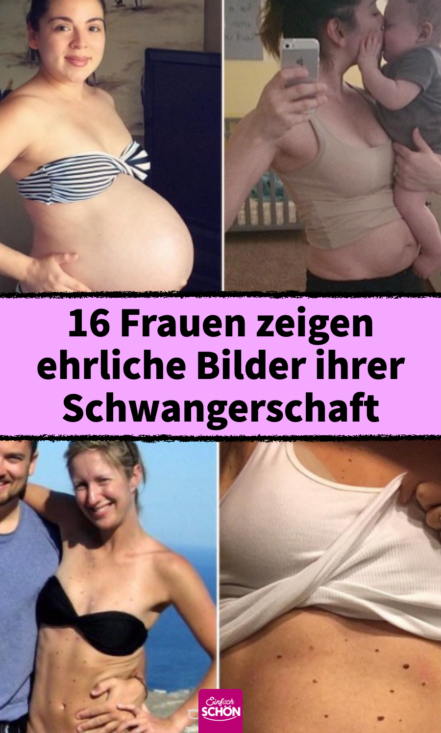 16 Mütter zeigen Körper nach Schwangerschaft