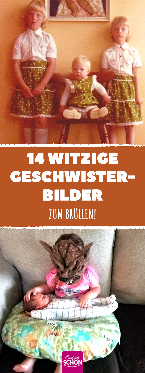 14 witzige Geschwister-Bilder