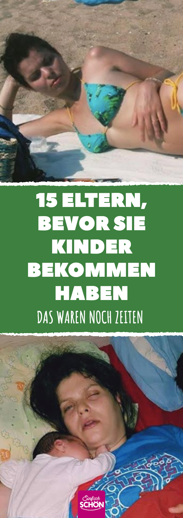 15 lustige Vorher-nachher-Bilder von Eltern