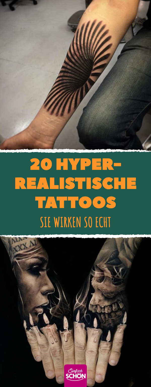 17 unfassbar realistische 3D-Tattoos