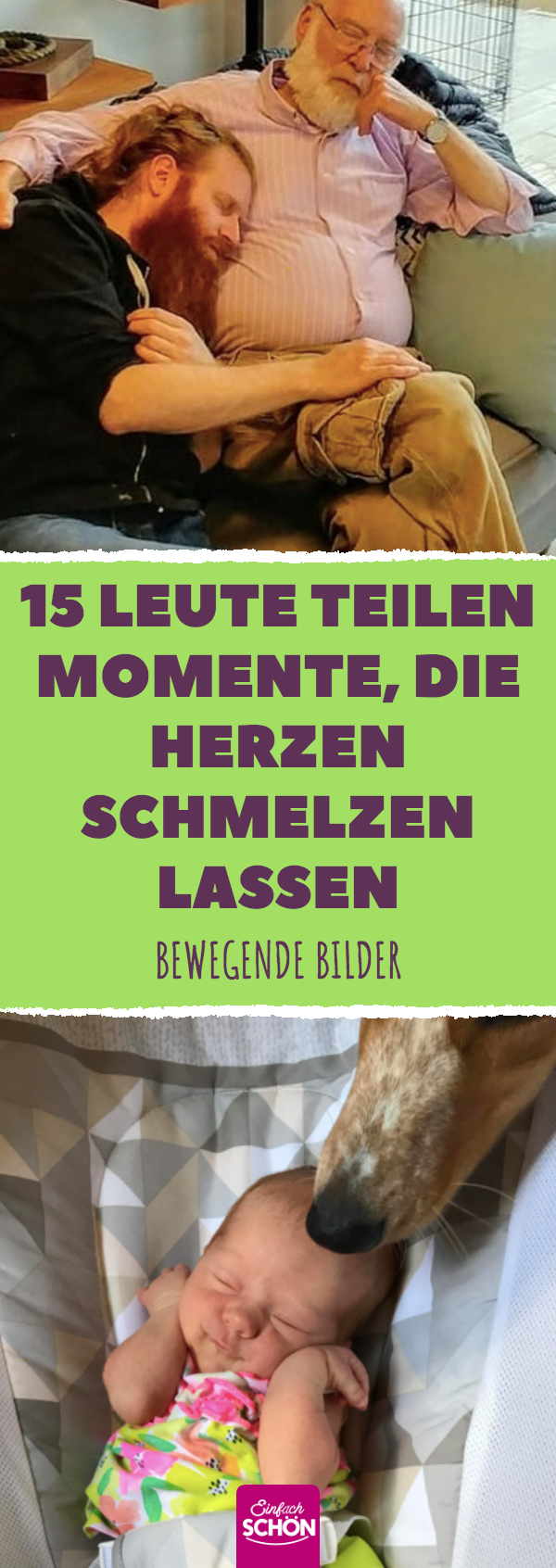 15 schöne Bilder von herzerwärmenden Momenten