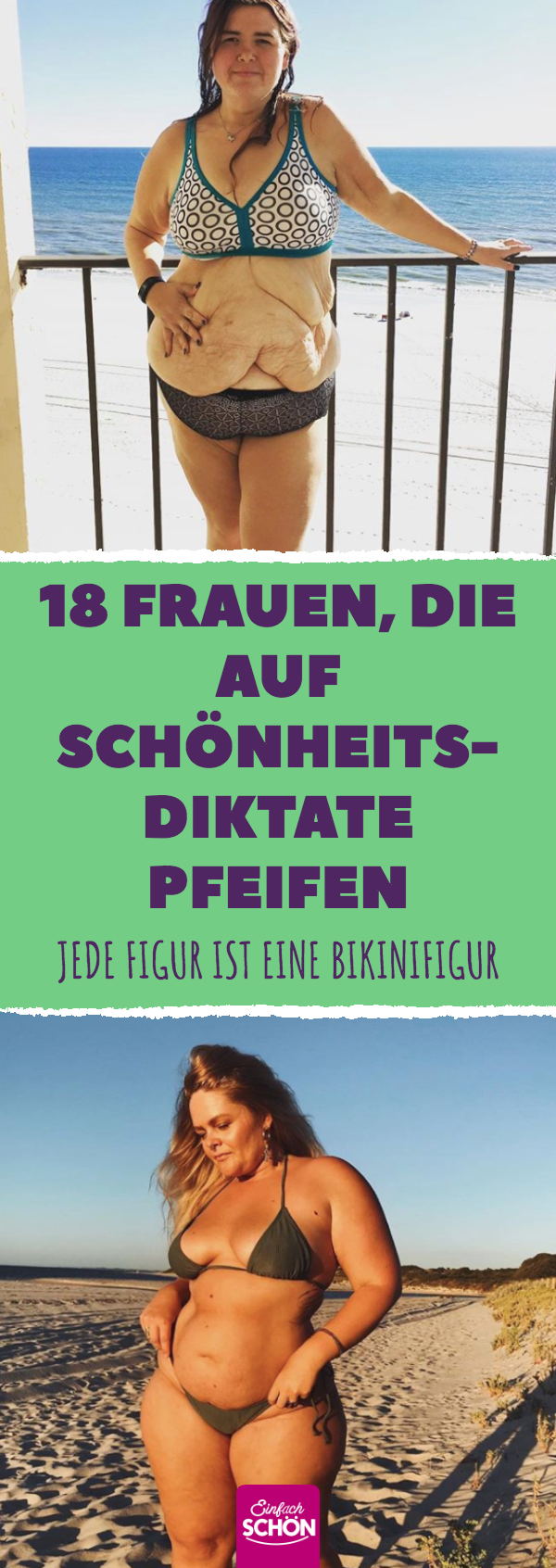 Bikinifigur: 16 Frauen, die ihren Körper lieben