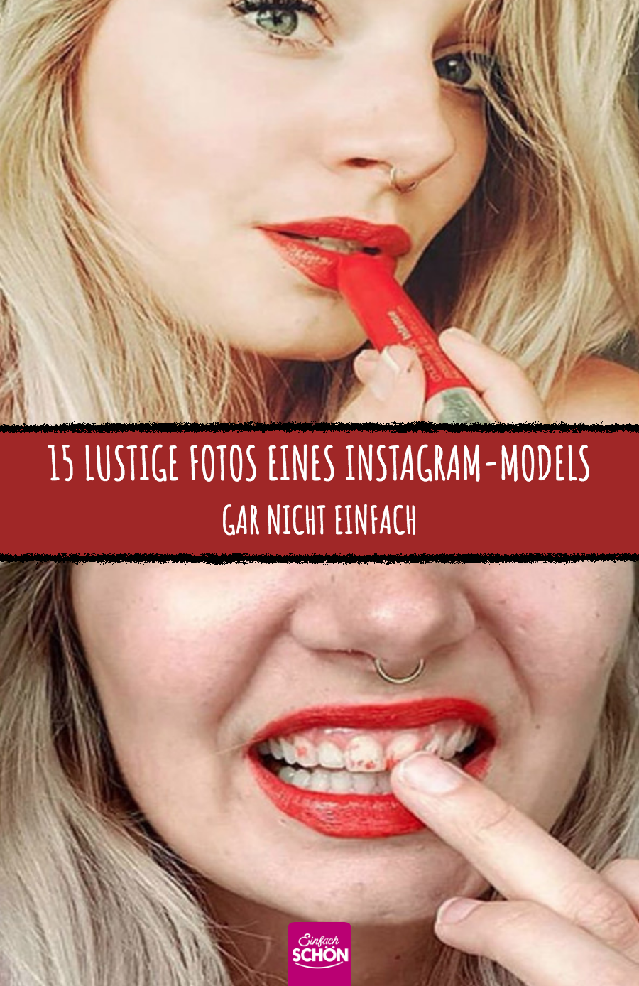 Model zeigt lustige Realität hinter schönen Instagram-Fotos