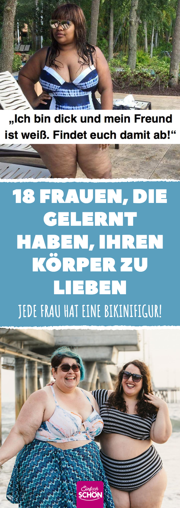 Bikinifigur: 16 Frauen, die ihren Körper lieben