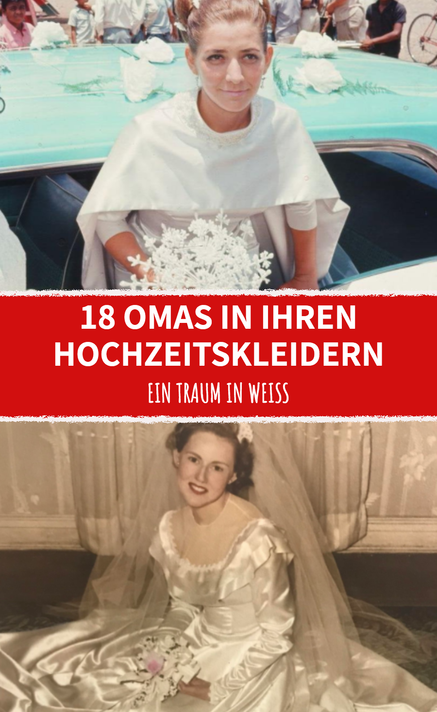 Vergangenheit wird lebendig: Omas zeigen Hochzeitsfotos