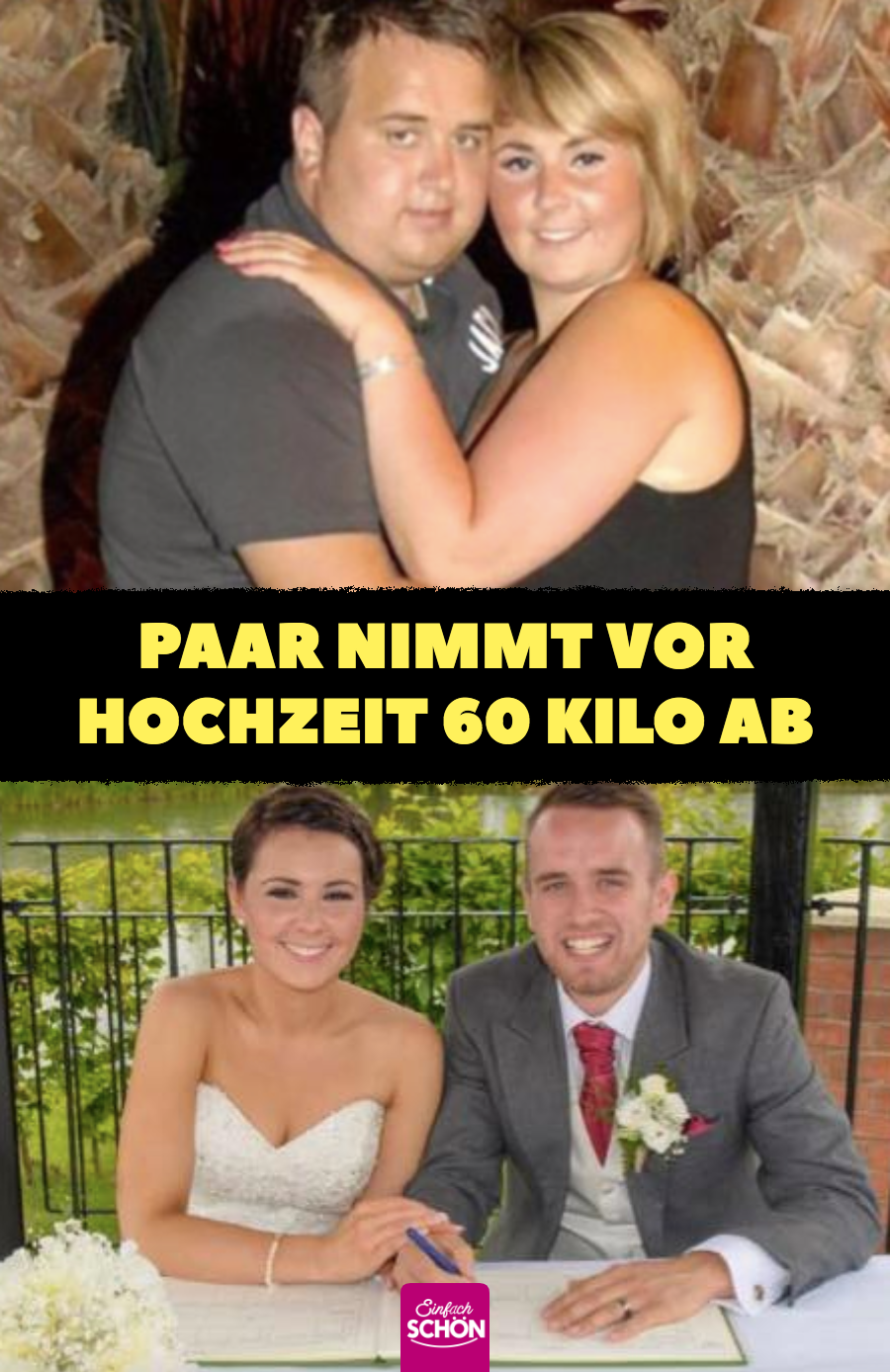 Matt und Hannah Bradley nehmen vor Hochzeit 60 Kilo ab