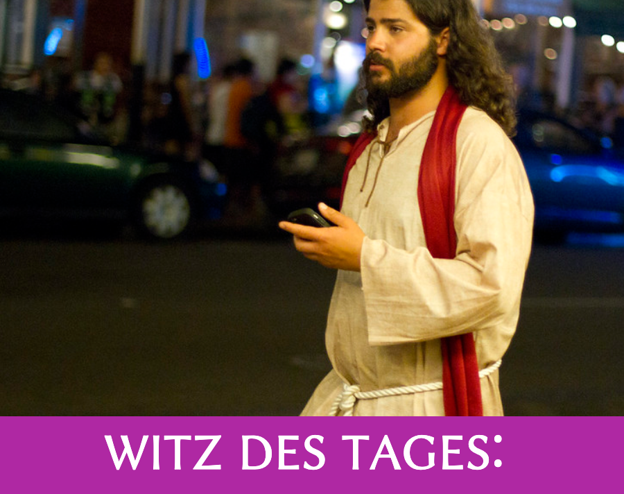 Witz des Tages: Jesus trifft Joseph im Himmel