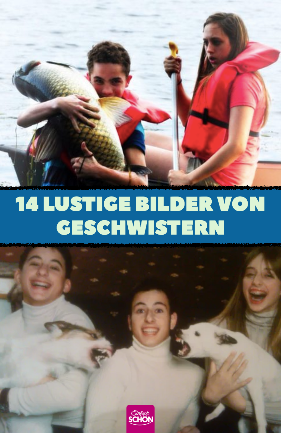 14 witzige Geschwister-Bilder