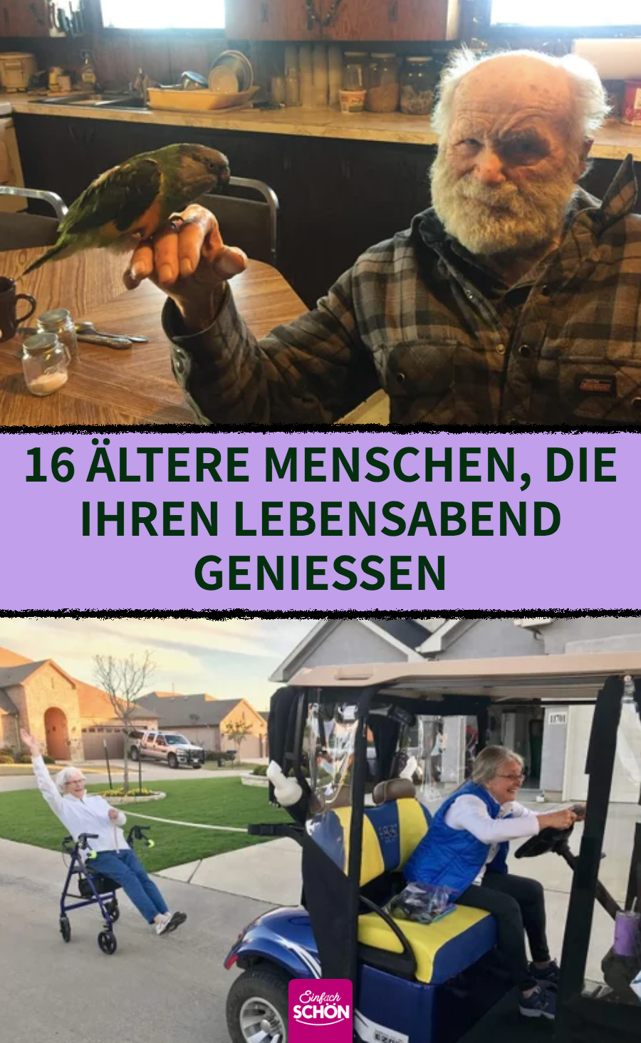 16 ältere Menschen, die man sich zum Vorbild nehmen sollte