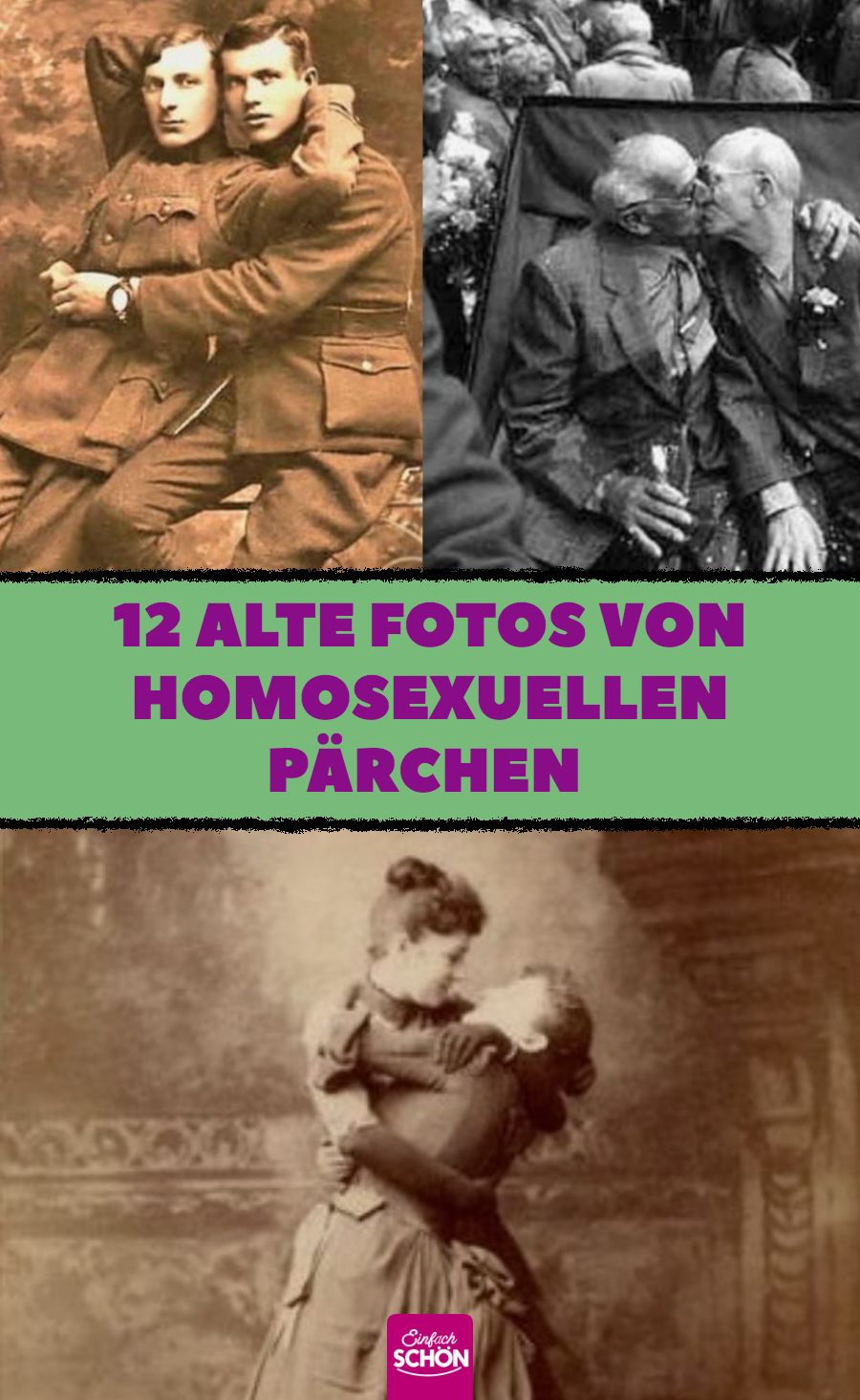 12 historische Bilder von homosexuellen Paaren