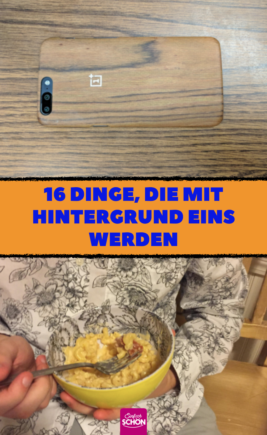 16 Dinge, die mit der Umgebung verschmelzen