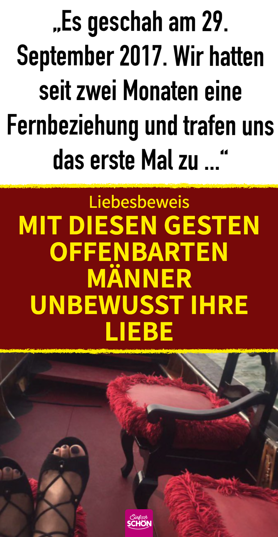 15 Frauen berichten: „Da wusste ich, dass er mich liebt.“
