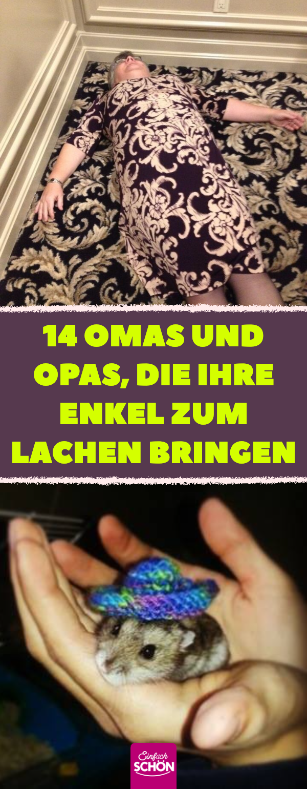 Lustige Bilder: 14 Großeltern mit Humor