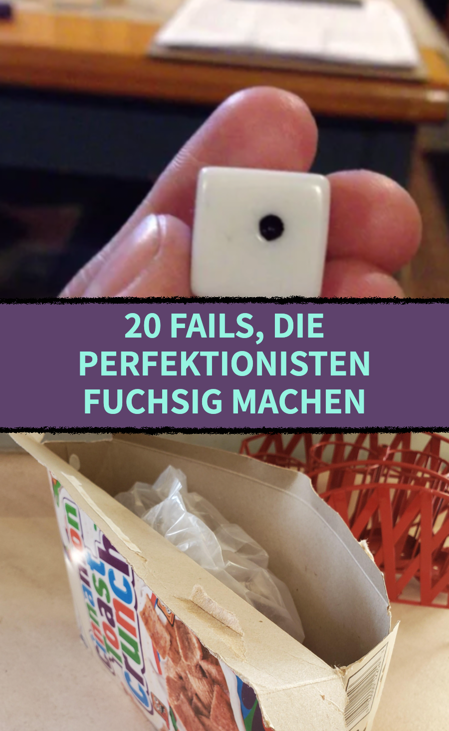 Lustige Bilder: 20 Fails, die Perfektionisten fuchsig machen