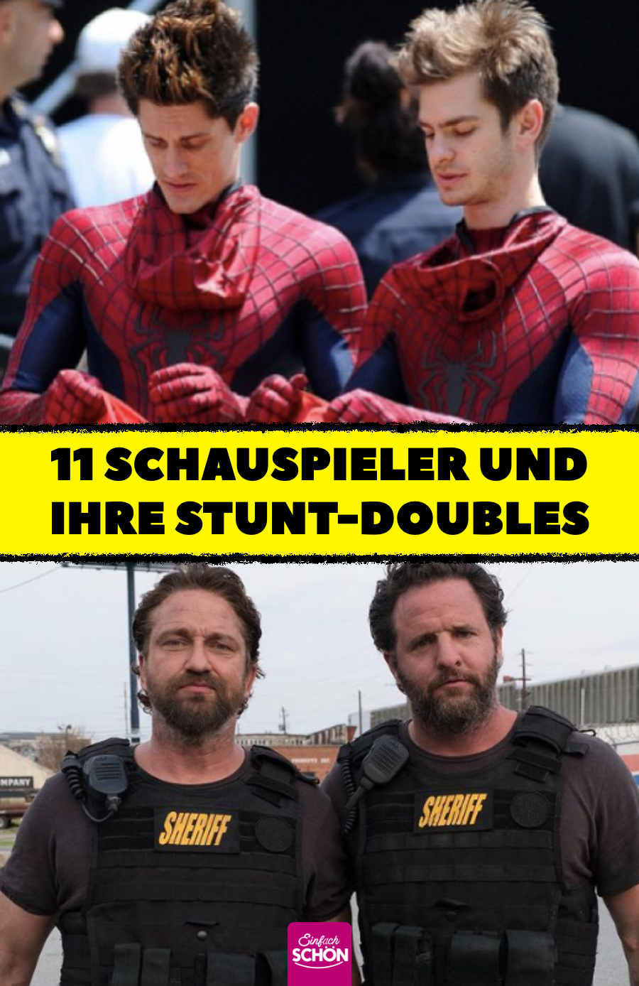 11 Stars und ihre Stunt-Doubles