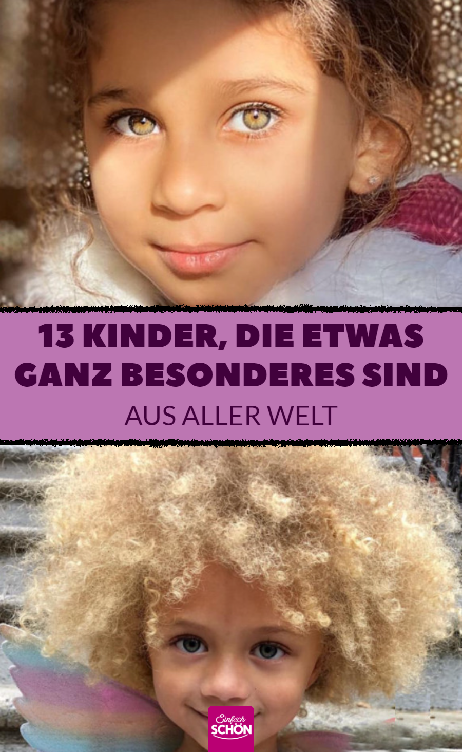 Bilder von Kindern mit Wurzeln aus aller Welt