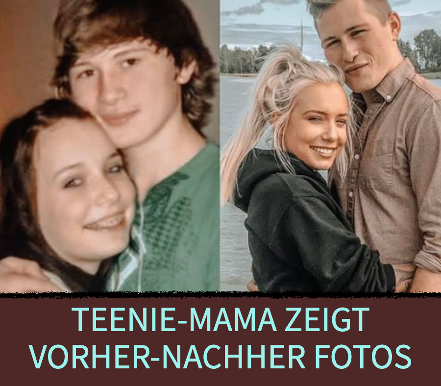 Teenie-Mutter Caitlin Fladager zeigt Vorher-nachher-Fotos