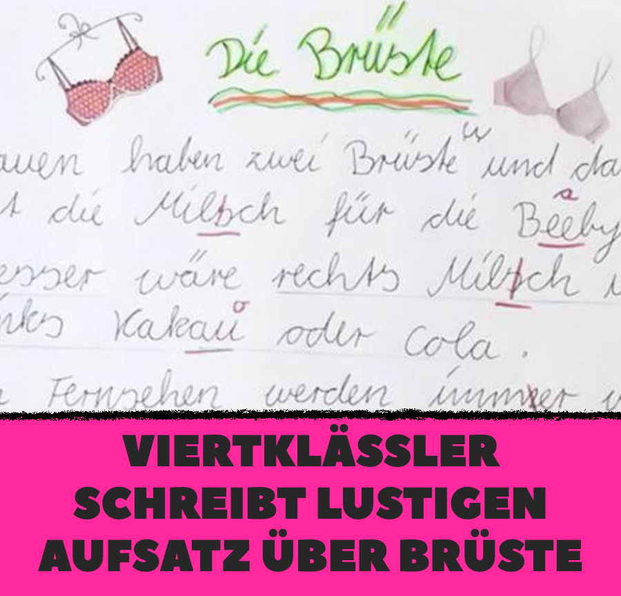 Viertklässler erklärt die weibliche Brust