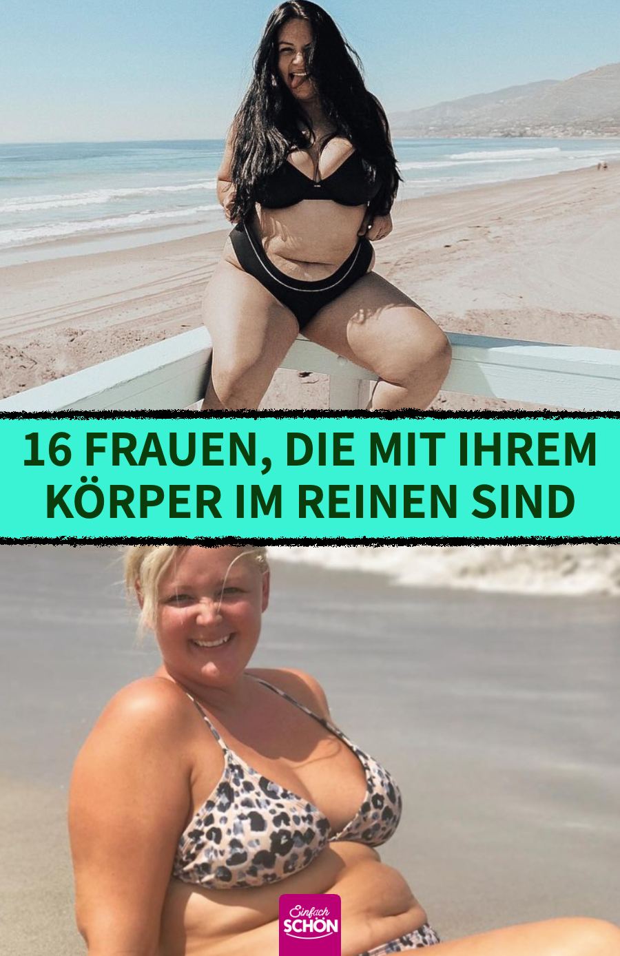 Bikinifigur: 16 Frauen, die ihren Körper lieben