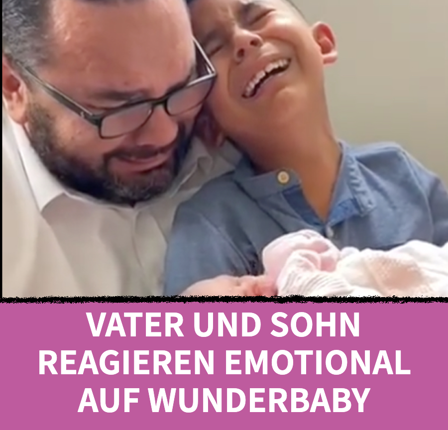 João Prudêncio Neto reagiert emotional auf Wunderbaby