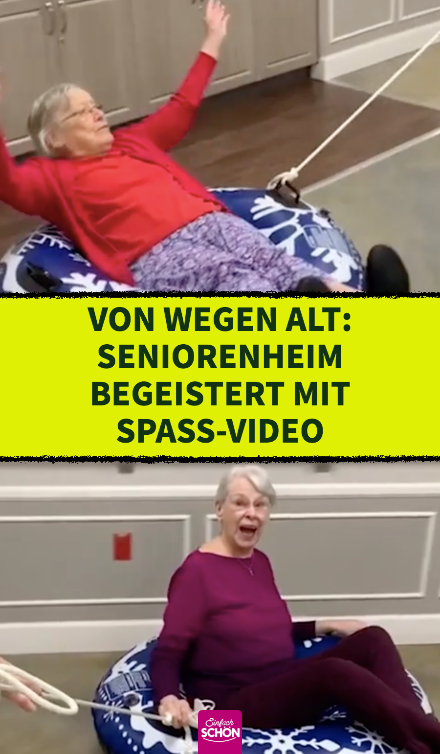 Von wegen alt: Seniorenheim begeistert mit Spaß-Video
