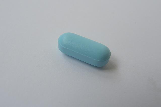 Eine blaue Pille