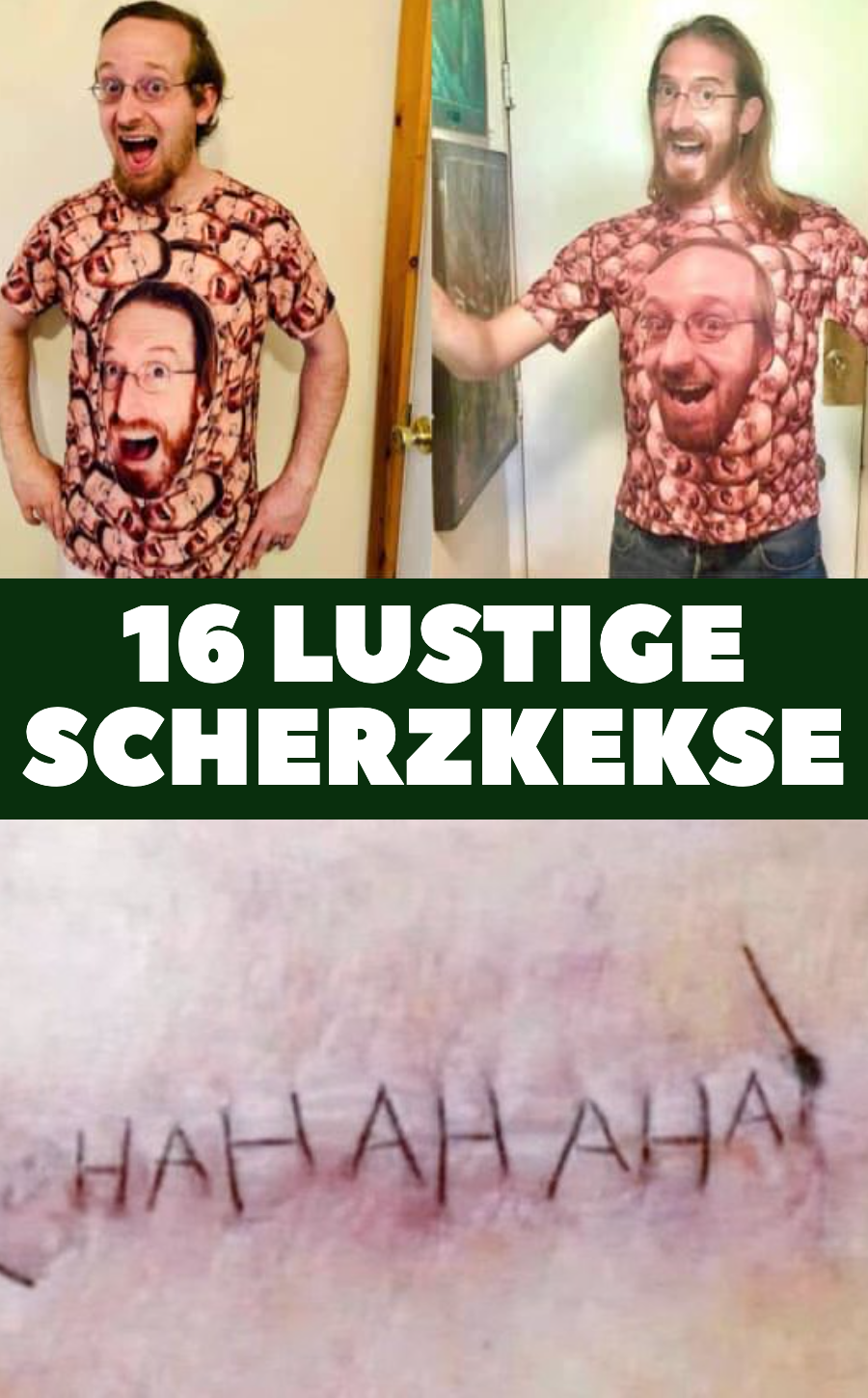 16 Leute mit perfektem Sinn für Humor