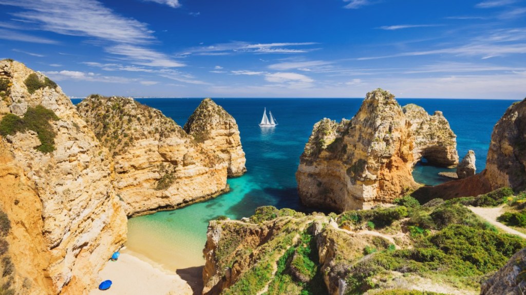 Küste und Sonne pur in der Algarve, Portugal