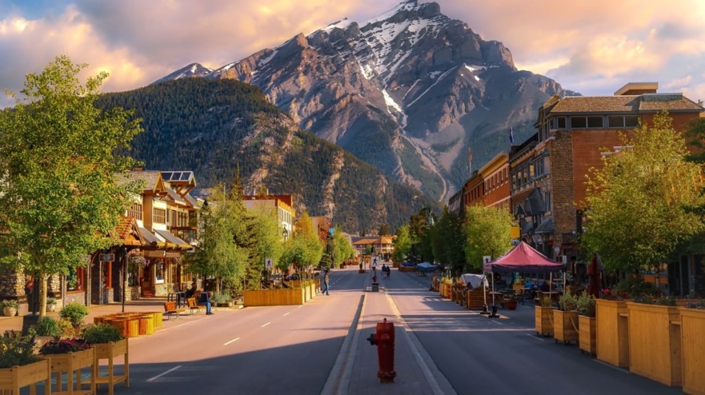 Atemberaubende Natur in Banff, Kanada