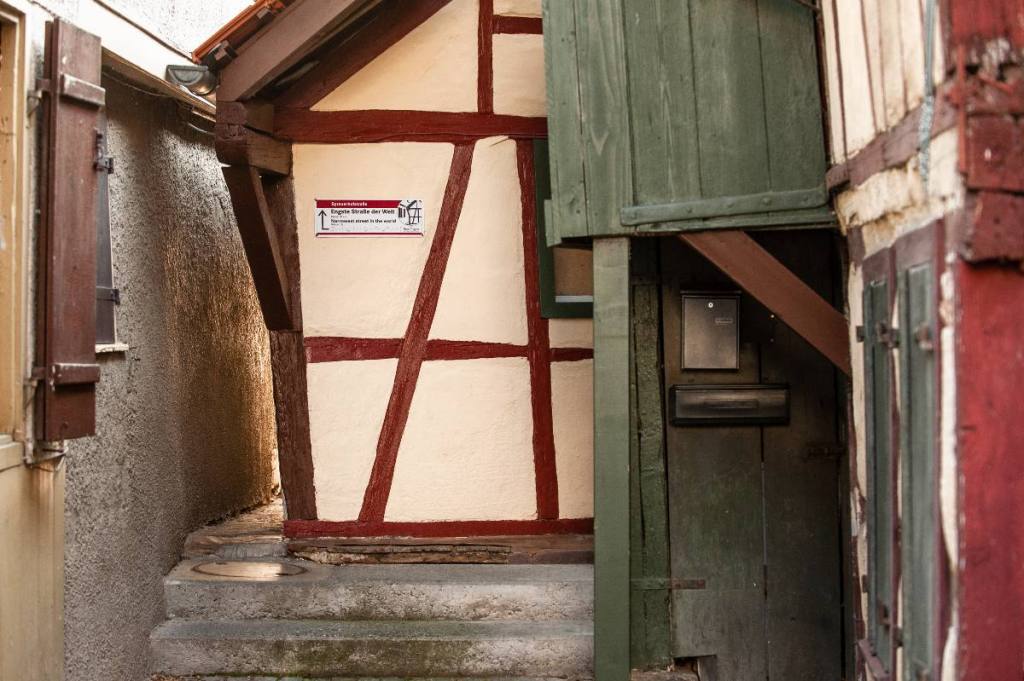 Die schmalste Straße der Welt