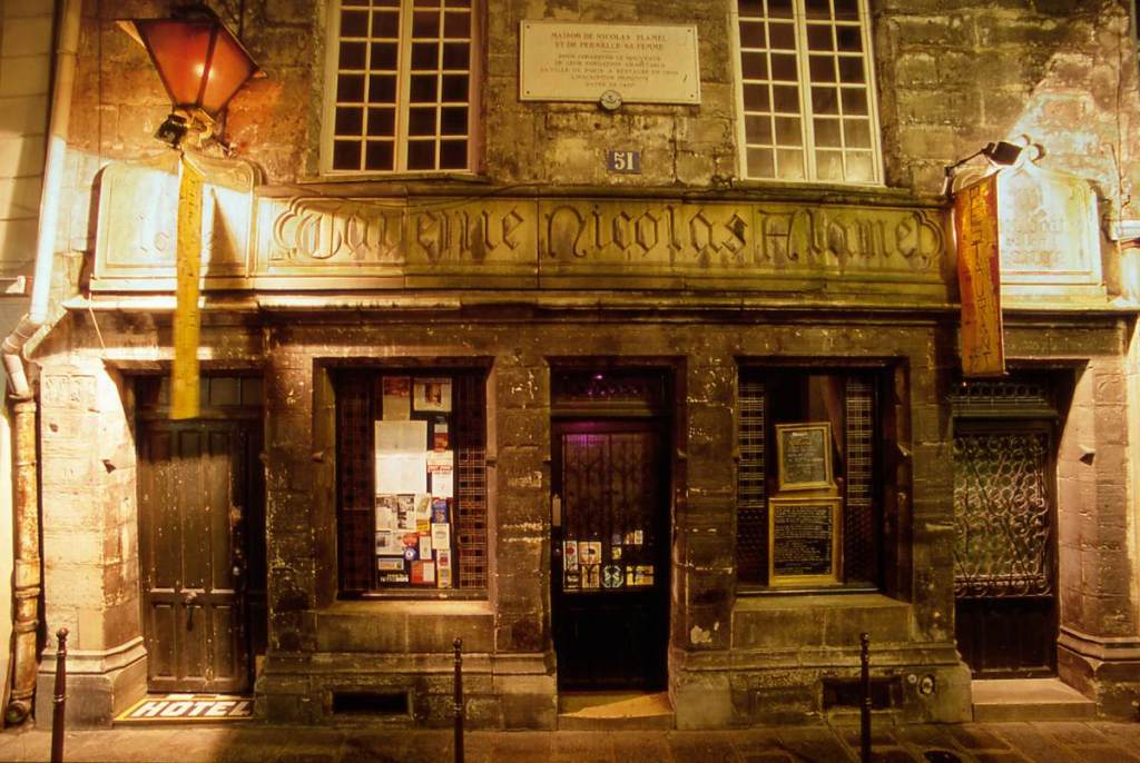 Haus von Nicolas Flamel, Paris, Frankreich