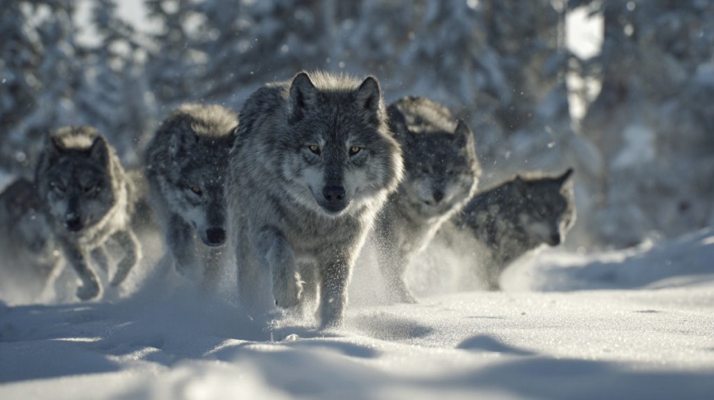 Der Wolf - Meister der Jagd im Team