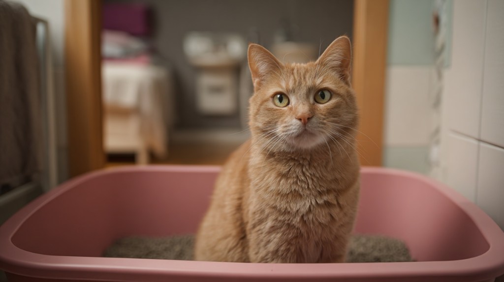7. Regelmäßige Nutzung der Katzentoilette