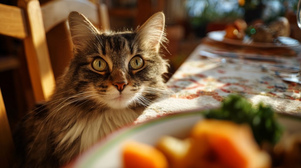 Alle Katzen lieben Menschenessen und Trockenfutter gleichermaßen